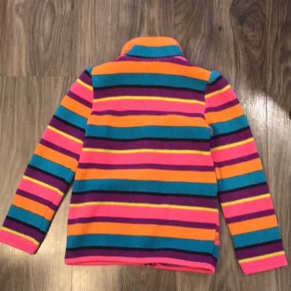 Nevada Fleece Striped Zip Up Sweater - Picture 2 of 5
